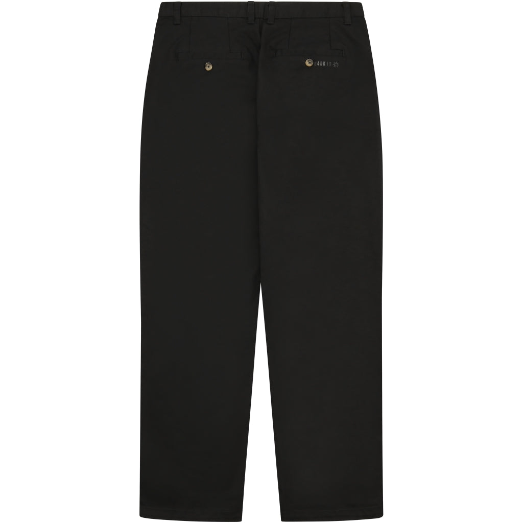 Nick Twill Pants Black