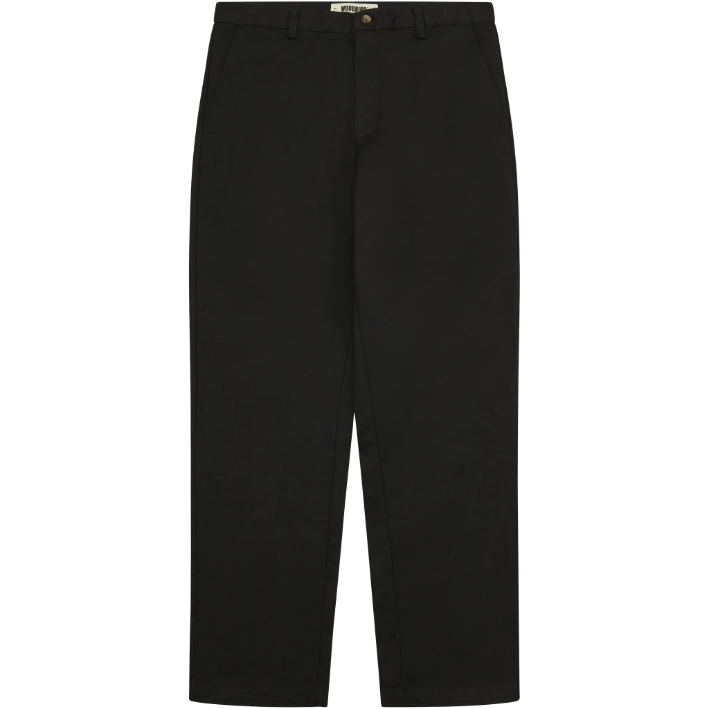 Nick Twill Pants Black