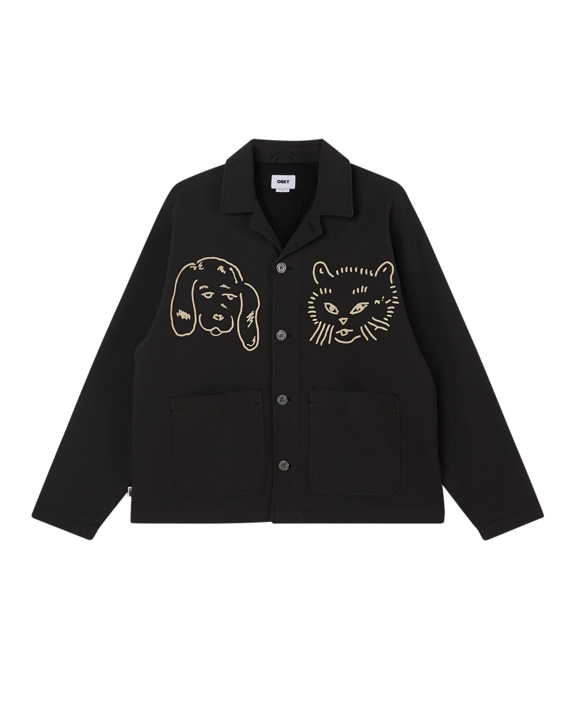 Vesta Shirt Jacket Pirate Black