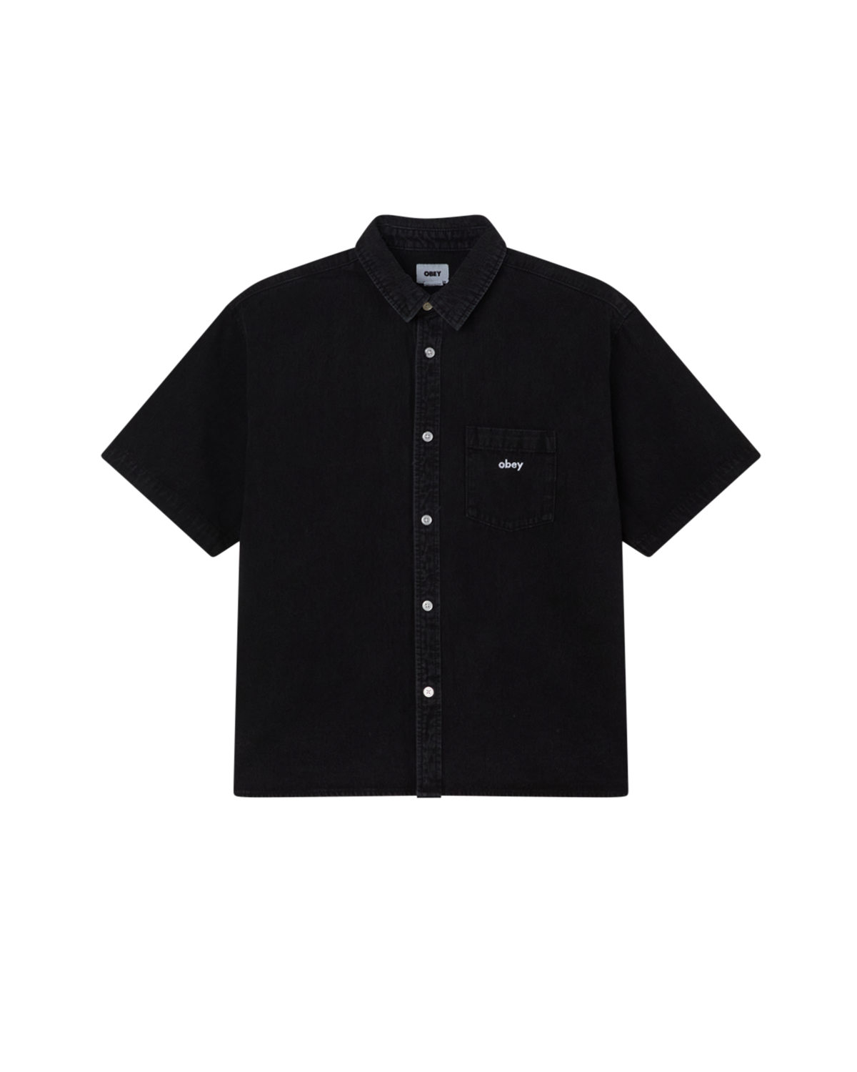 Bigwig Denim Shirt Faded Black