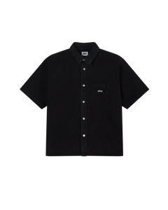 Bigwig Denim Shirt Faded Black