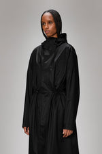 Lade das Bild in den Galerie-Viewer, Bold Longest Jacket Black Grain
