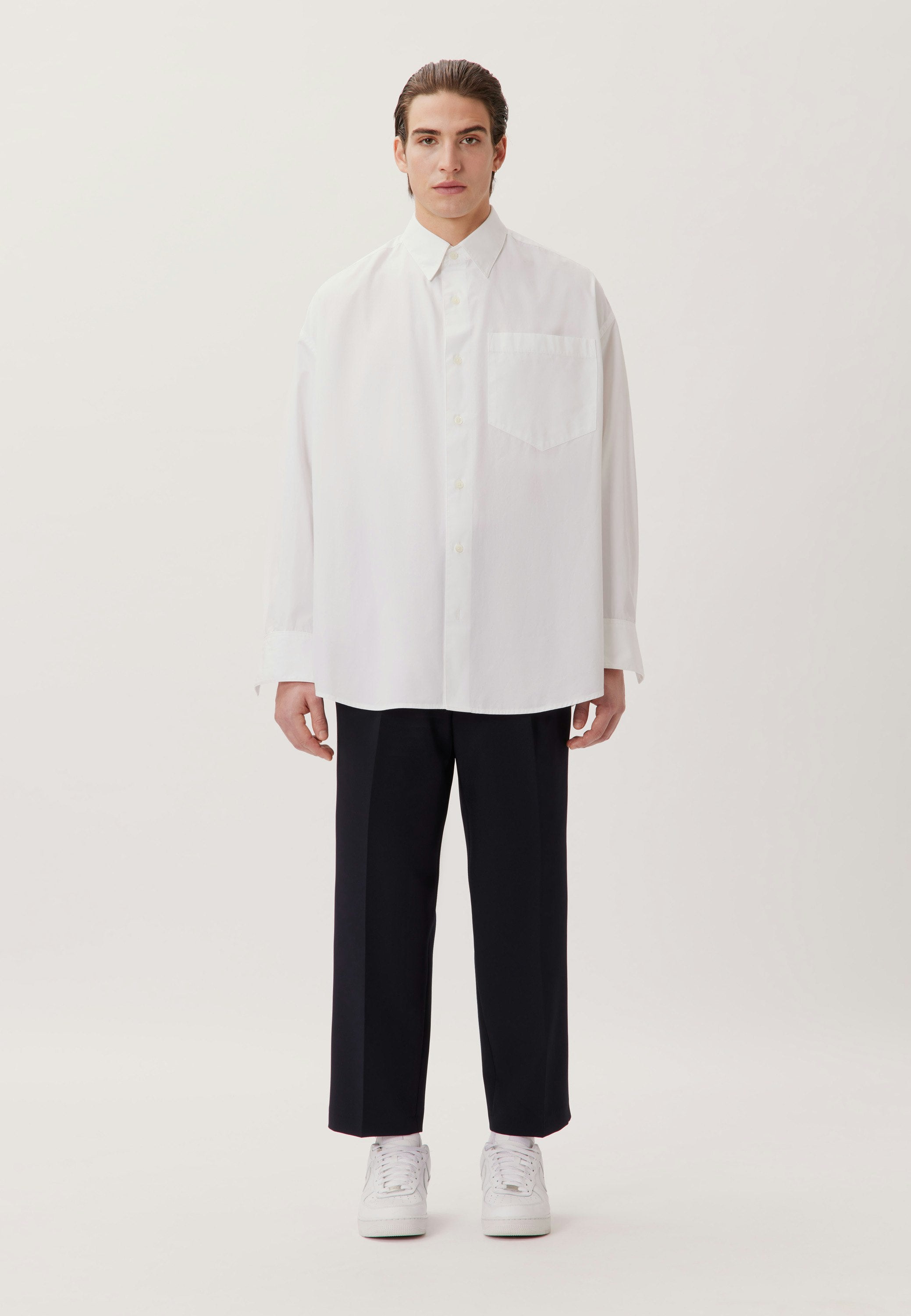 Studio Oversized Shirt Optical White