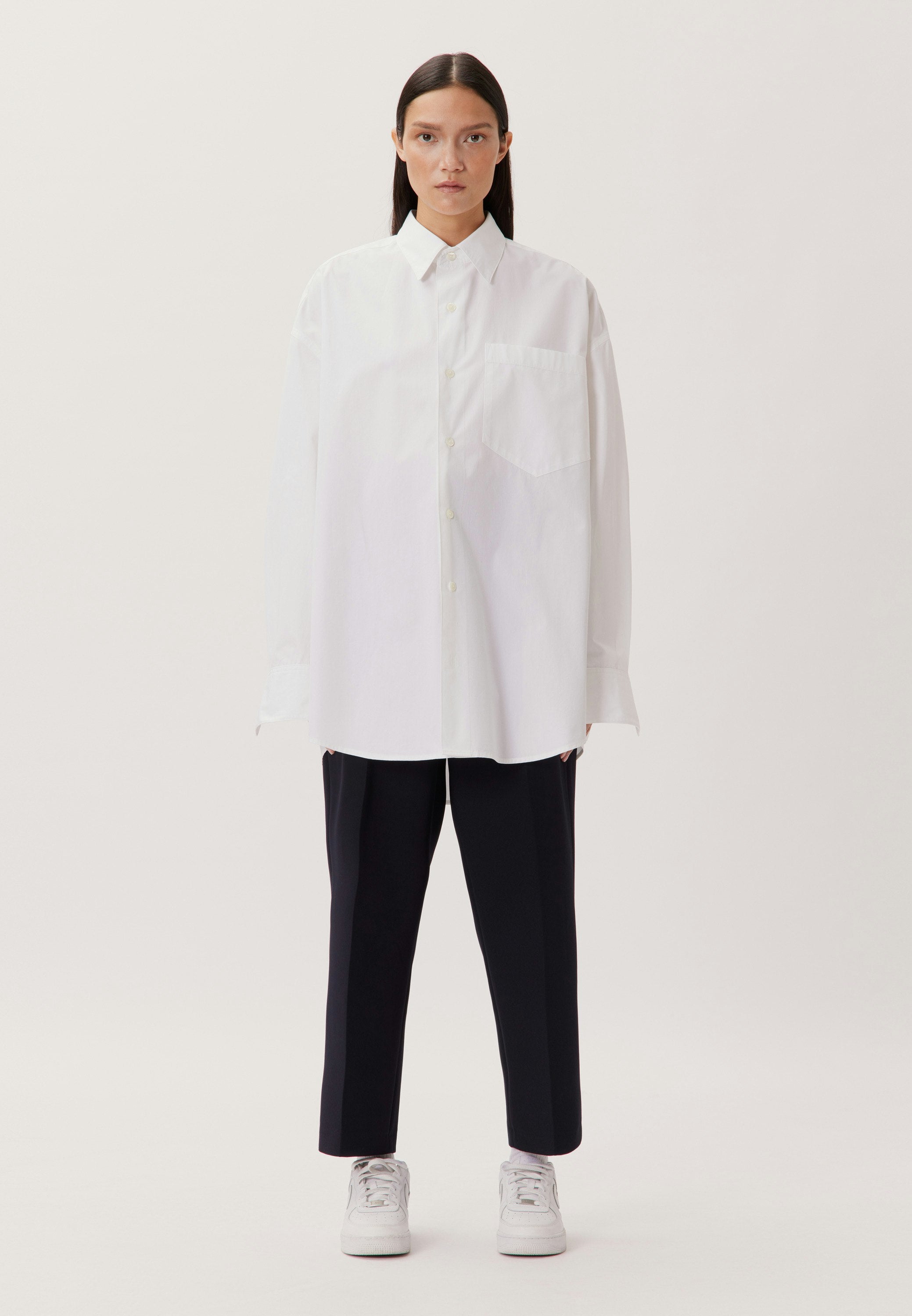 Studio Oversized Shirt Optical White