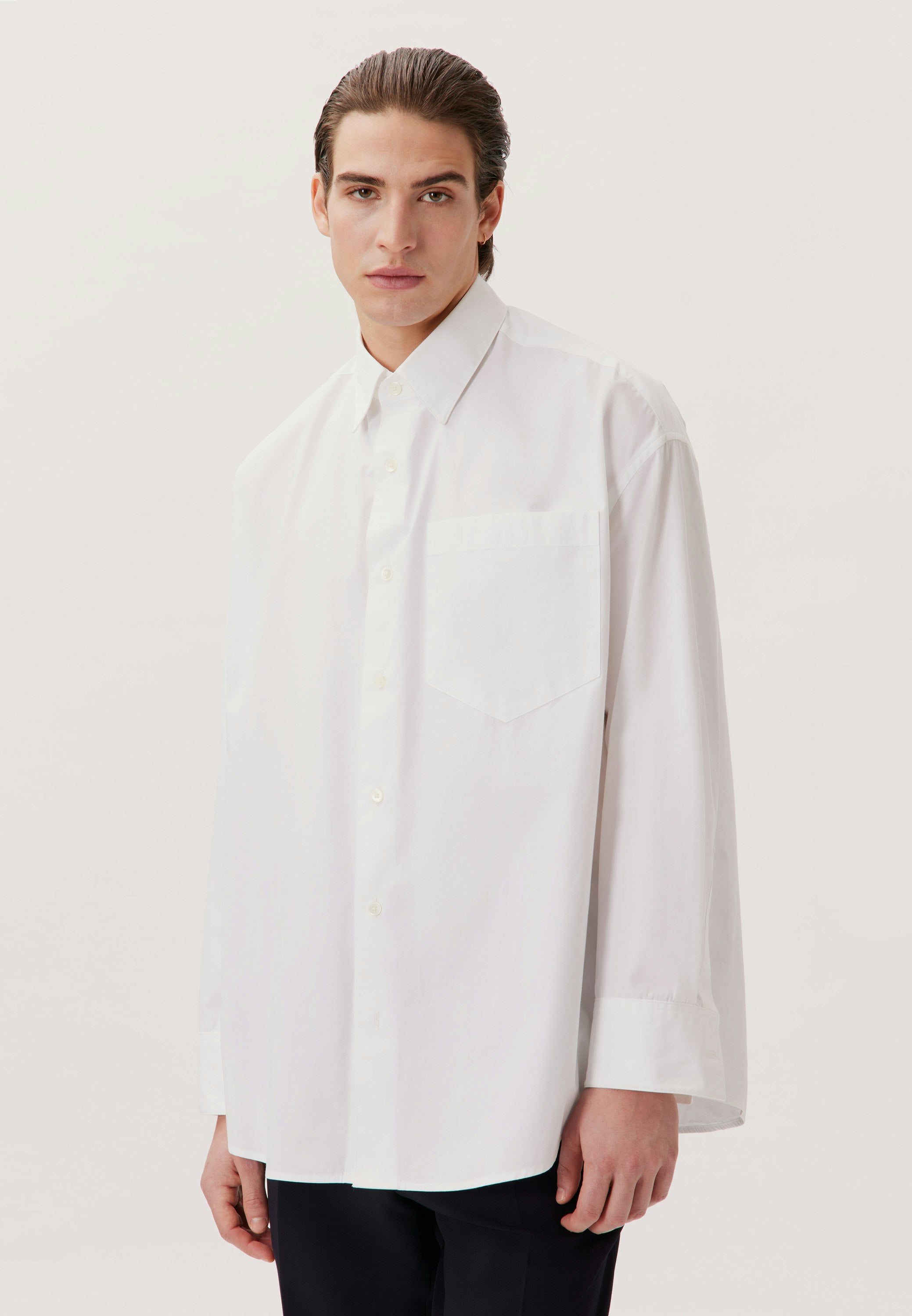 Studio Oversized Shirt Optical White