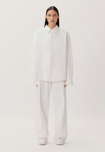 Studio Denim Overshirt Optical White