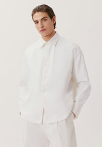 Studio Denim Overshirt Optical White