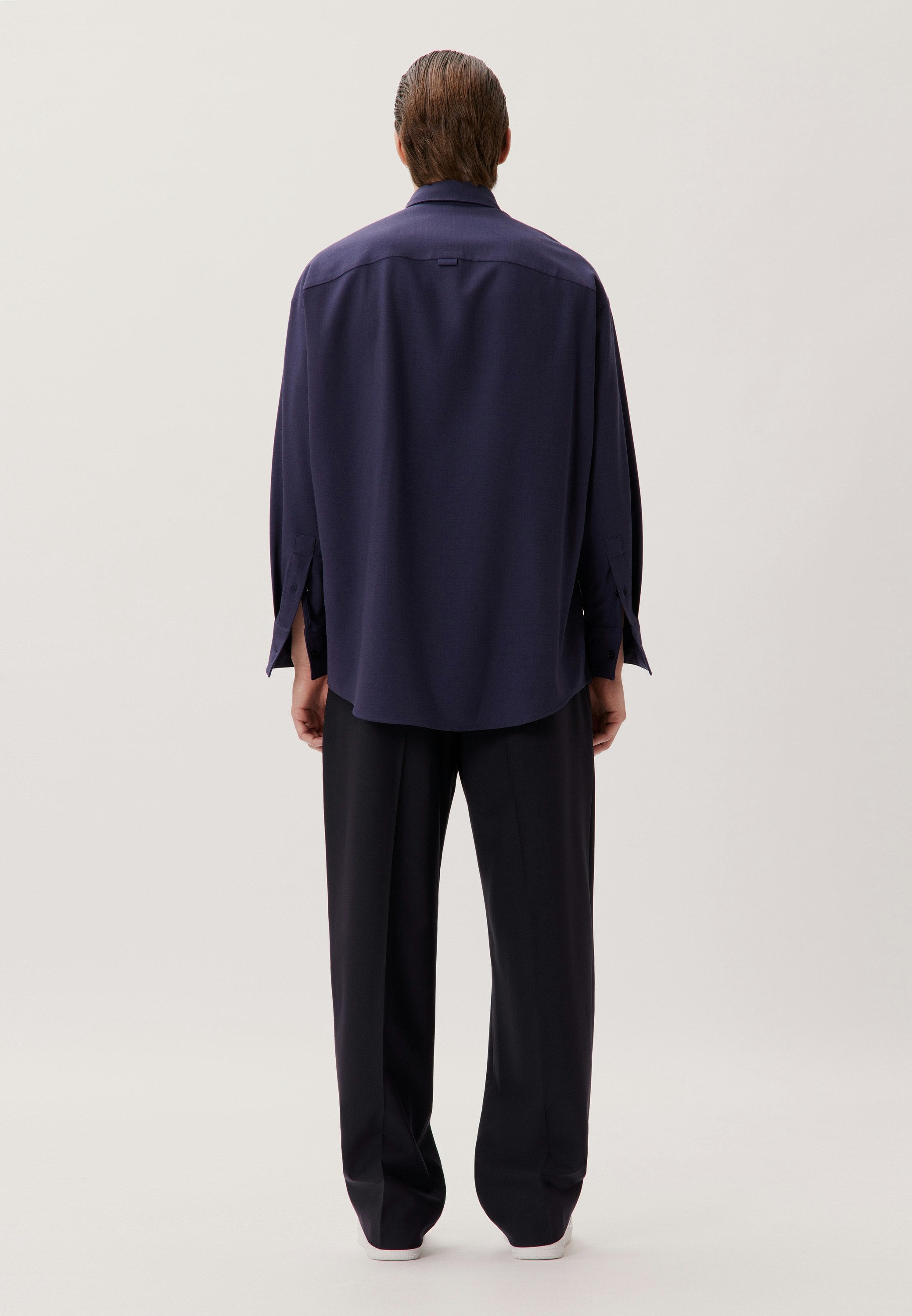 Studio Dress Shirt Deep Navy