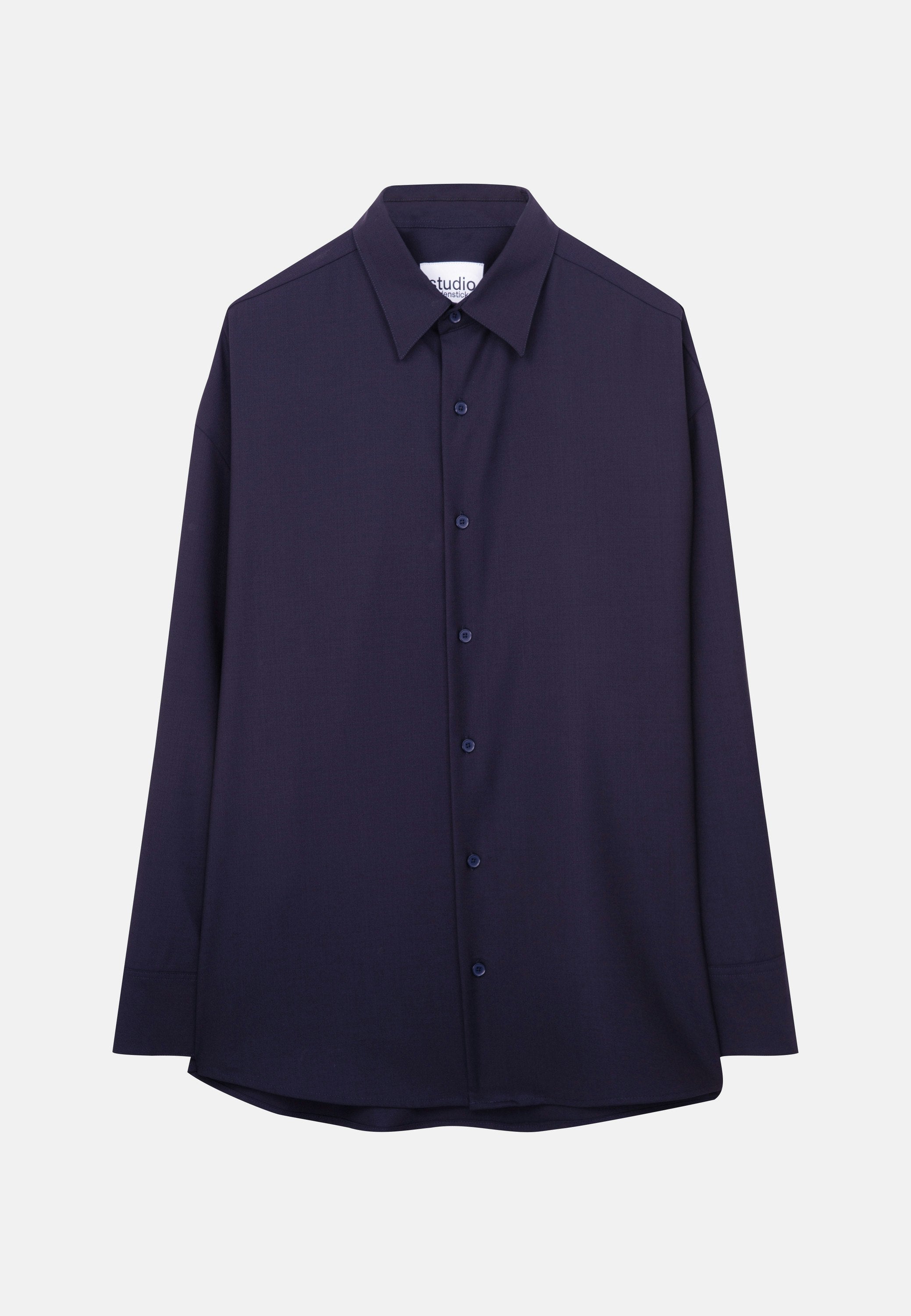 Studio Dress Shirt Deep Navy