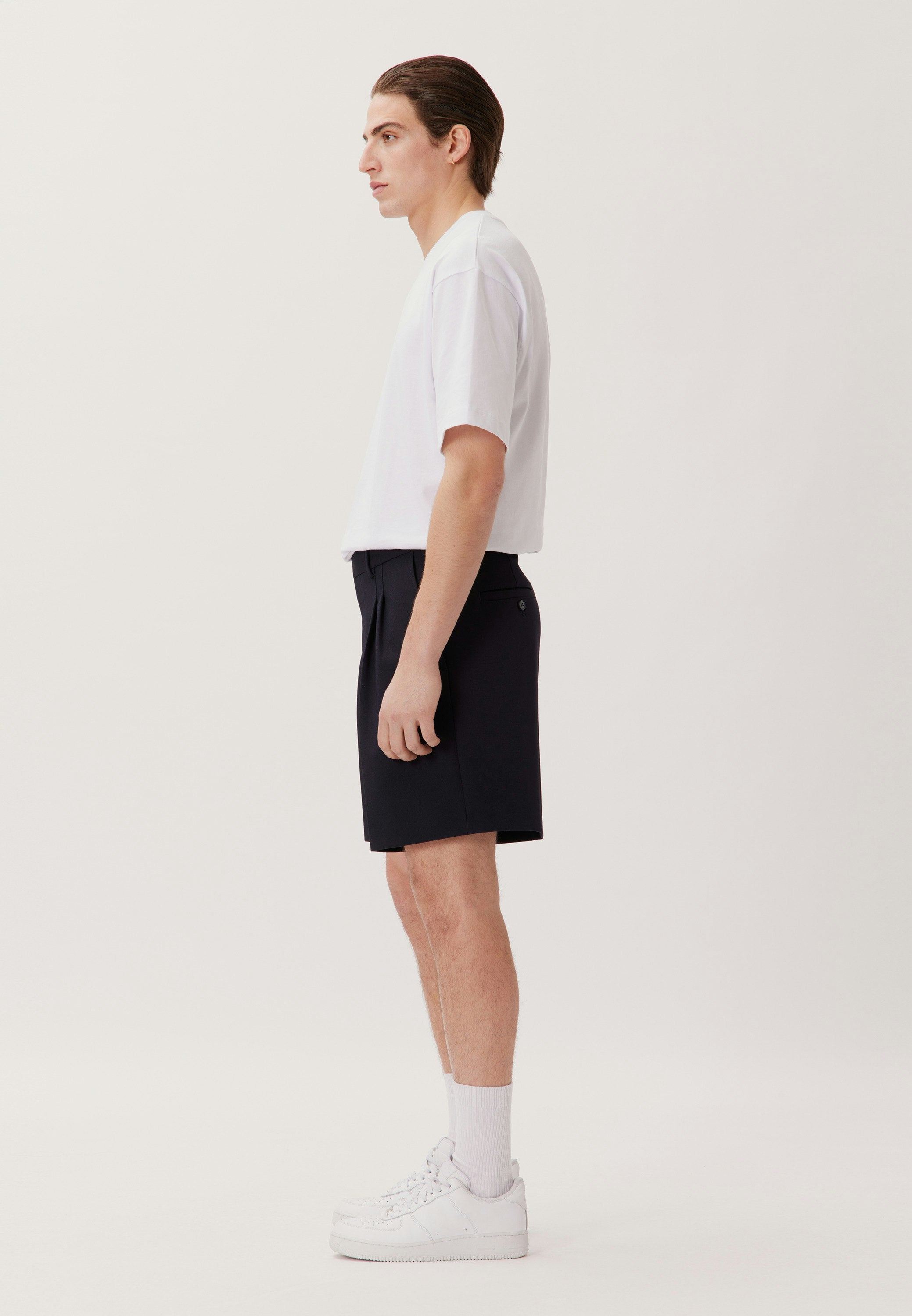 Studio Relaxed Shorts Deep Navy