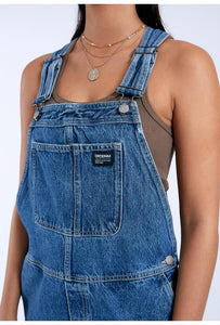 Lydia Dungarees Stream Mid Retro