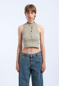 Bev Crop Top Seagrass