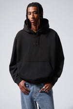 Lade das Bild in den Galerie-Viewer, Relaxed Heavyweight Hoody Black
