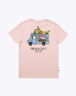 Lade das Bild in den Galerie-Viewer, Fruit Truck Tee Printed Artwork Peach
