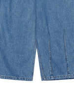 Lade das Bild in den Galerie-Viewer, Asymmetric Washed Denim Sky Blue
