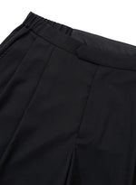 Lade das Bild in den Galerie-Viewer, Wool Blend Shorts Black
