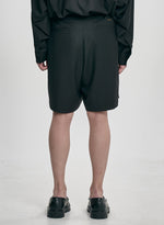 Lade das Bild in den Galerie-Viewer, Wool Blend Shorts Black
