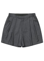 Lade das Bild in den Galerie-Viewer, Wool Blend Shorts Charcoal
