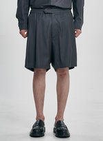 Lade das Bild in den Galerie-Viewer, Wool Blend Shorts Charcoal
