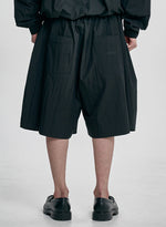 Lade das Bild in den Galerie-Viewer, Tulip Nylon Wide Shorts Black
