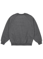 Lade das Bild in den Galerie-Viewer, Raw Edge Batwing Sweat Charcoal
