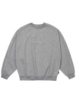 Lade das Bild in den Galerie-Viewer, Raw Edge Batwing Sweat Grey Melange
