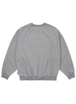 Lade das Bild in den Galerie-Viewer, Raw Edge Batwing Sweat Grey Melange
