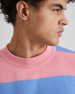 Lade das Bild in den Galerie-Viewer, SC Striped Knit Sweater Bubblegum
