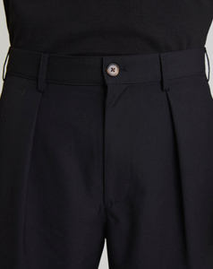 SoHo Pleated Pants Black