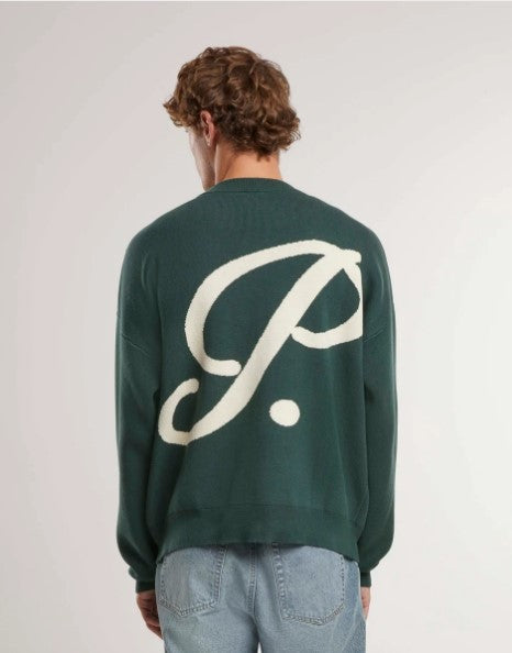 Brixton Knit Sweater Green