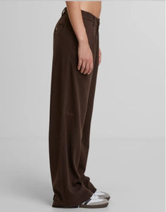 Soho Pleated Pants Brown