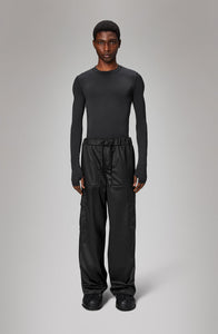 Cargo Rain Pants Wide W3 Black