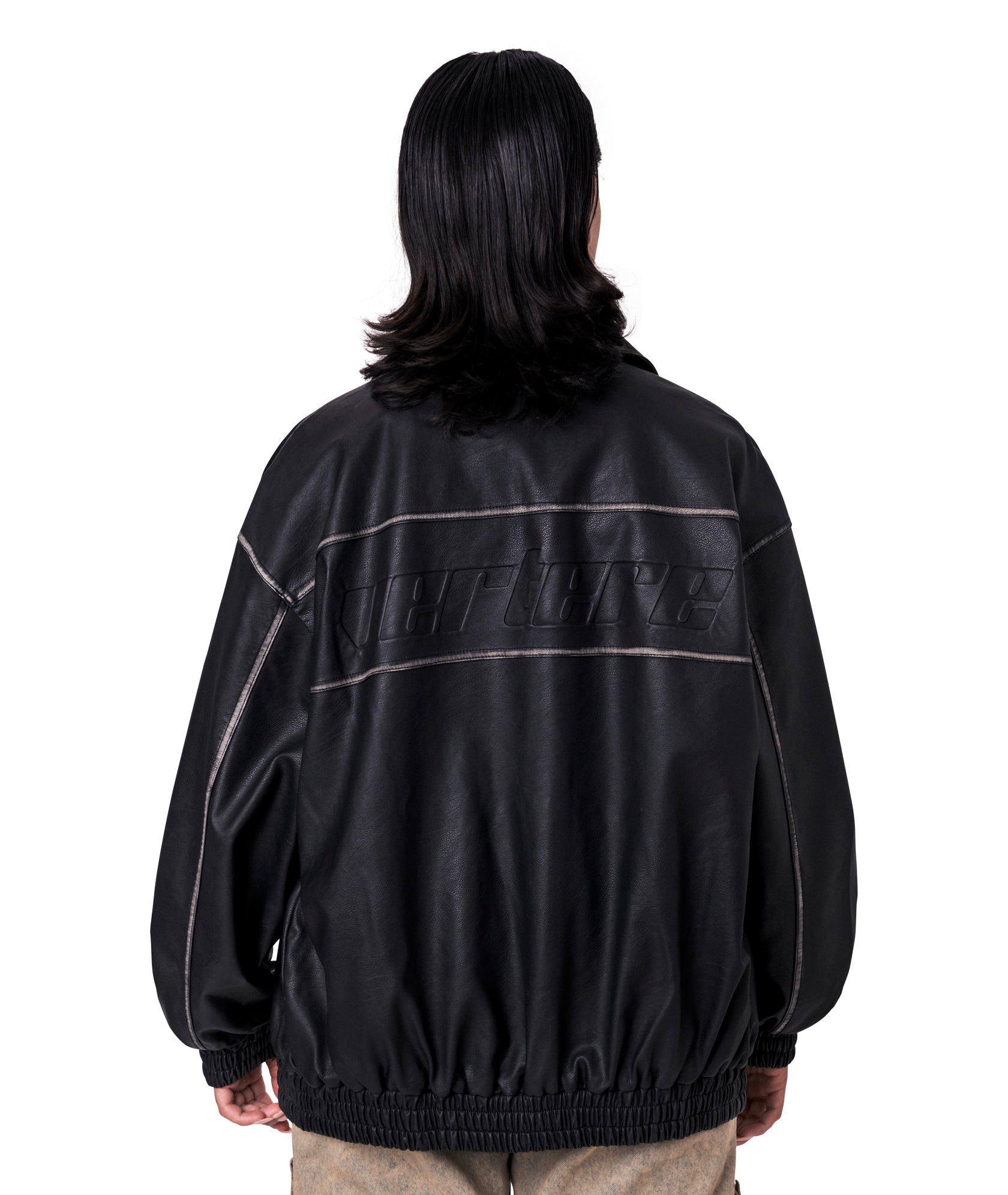 Enigma Lederjacke Black