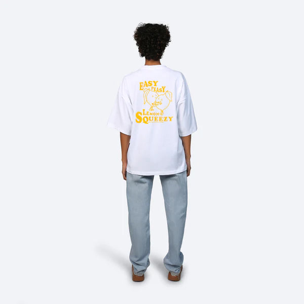 Lemon Squeezy Tee White