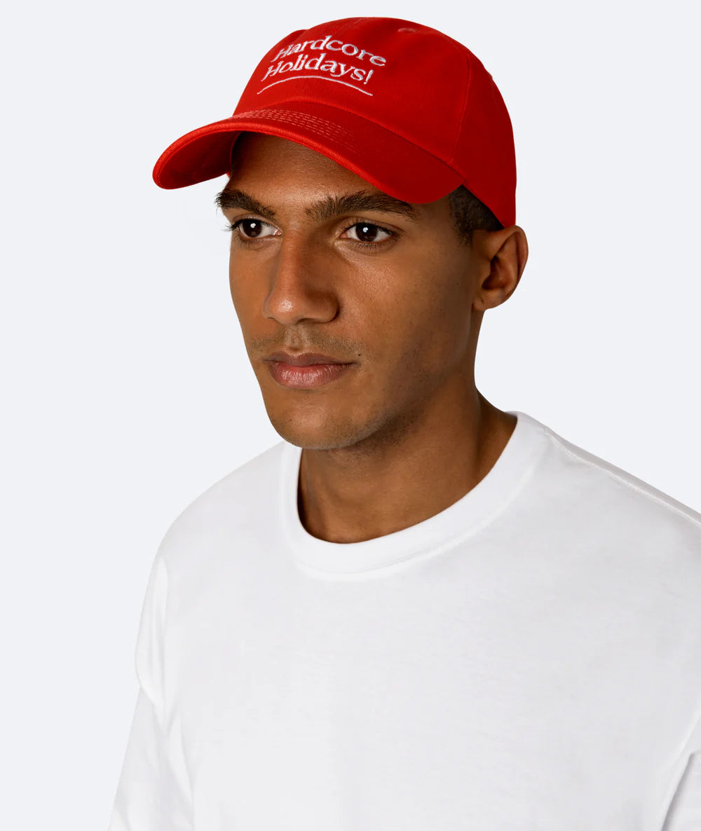 Hardcore Holidays Cap Red