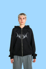 Lade das Bild in den Galerie-Viewer, Whnzmmr Zip Hoodie SS3 Black
