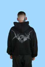 Lade das Bild in den Galerie-Viewer, Whnzmmr Zip Hoodie SS3 Black
