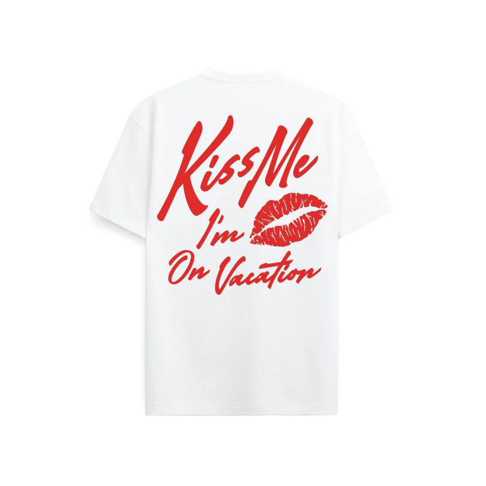 Kiss Me T-Shirt White