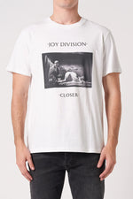 Lade das Bild in den Galerie-Viewer, Joy Divison Band Tee White
