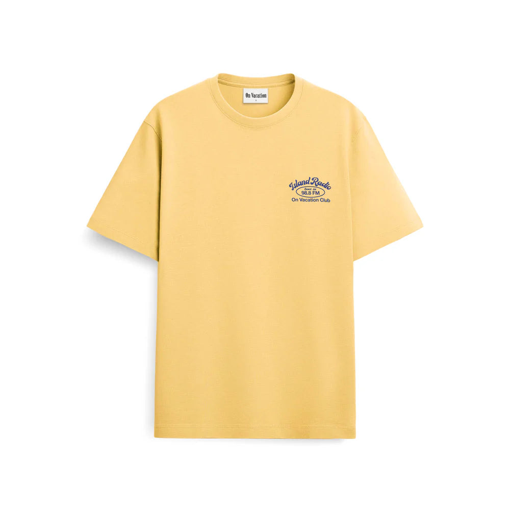 Island Radio T-Shirt Yellow