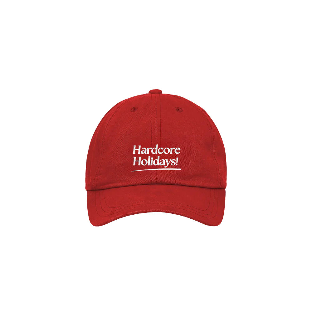 Hardcore Holidays Cap Red