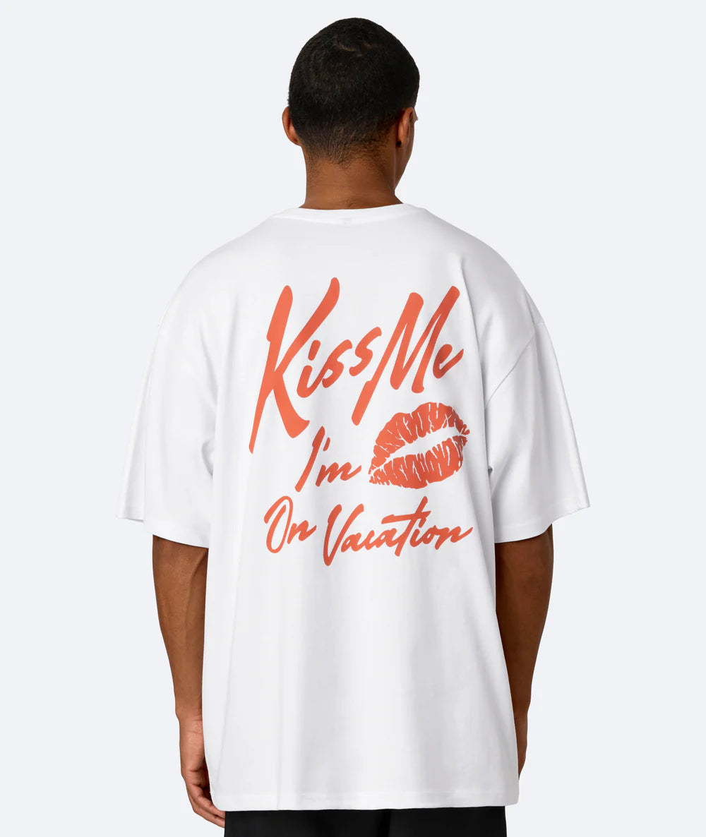 Kiss Me T-Shirt White