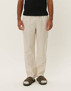 Patrick Linen Pants Light Sand