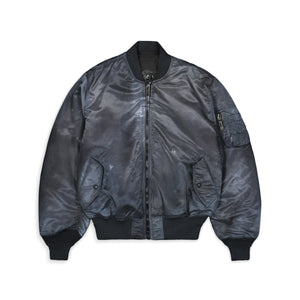 Winter Bomber Washed Black