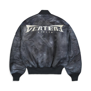 Winter Bomber Washed Black