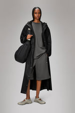 Lade das Bild in den Galerie-Viewer, Bold Longest Jacket Black Grain
