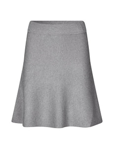 Jerseya Folami Knit Skirt Grey Melange