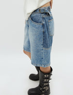 Lade das Bild in den Galerie-Viewer, Kaline Shorts Mixed Denim
