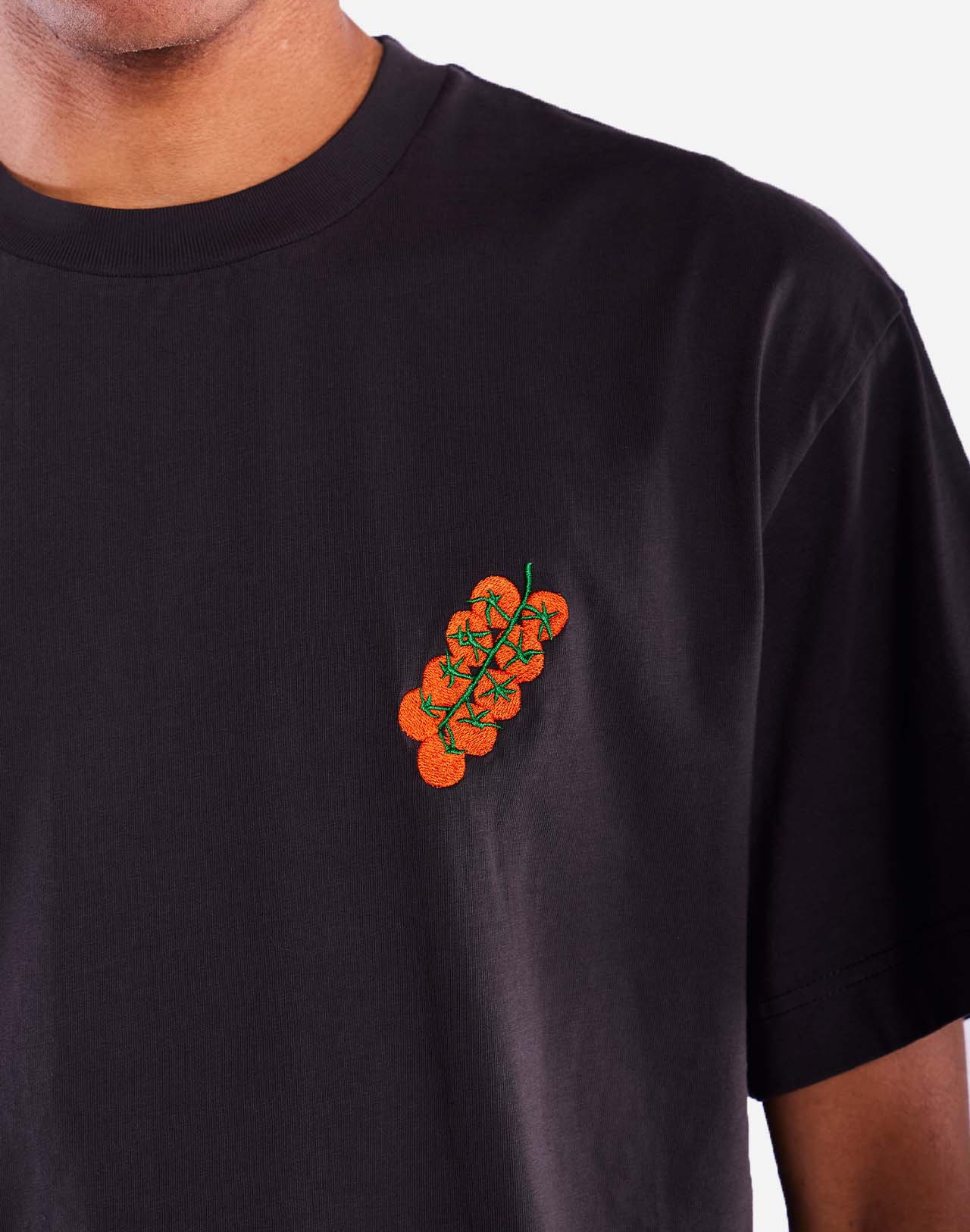 Tasty Tomatoes T-Shirt Noir Carbone