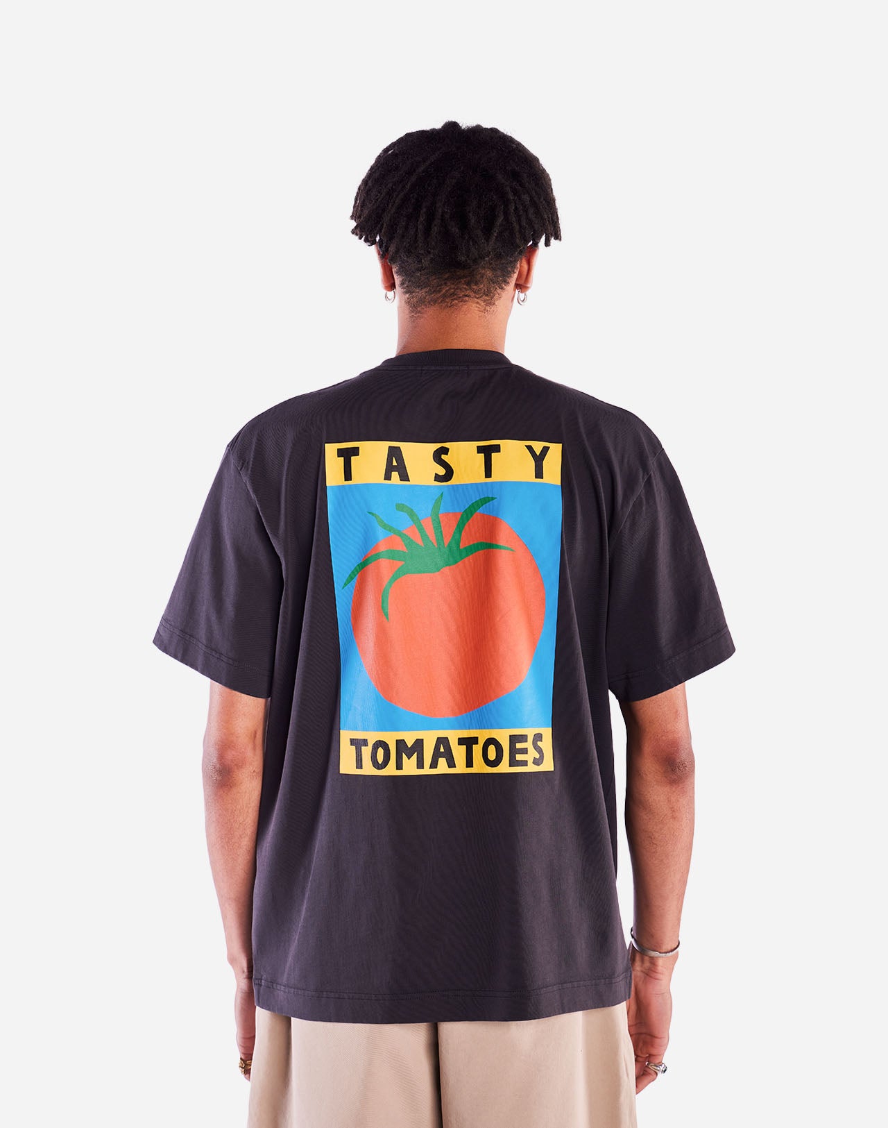 Tasty Tomatoes T-Shirt Noir Carbone